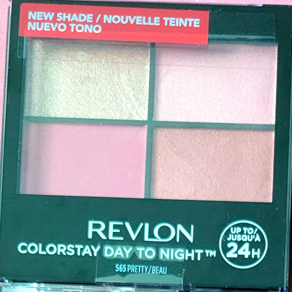 Revlon ColorStay Day to Night Eyeshadow Palette - Gold and Pink New
